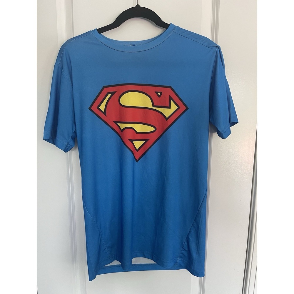 Superman‎ Cedar Wood State Size Large Blue Shirt